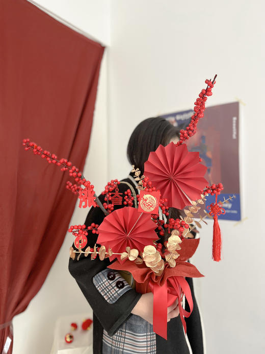 （限深圳，18号起送）【恭喜花财·冬青】2023财源滚滚，为家增添一份喜庆年味 商品图2