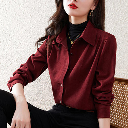 裁缝学苑AQ154 磨毛衬衫纸样衬衣女装长袖上衣服装打板衣服样板图 商品图1