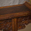 清 红木夹头榫螭龙捧寿大翘头案 商品缩略图3