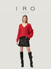 【2F】IRO【新年红色系】秋冬季女装露肩深V领慵懒风套头针织毛衣上衣 商品缩略图3