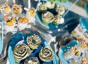 清新绿婚礼甜品台（需要提前1天预订，加急请联系经理13543373788）