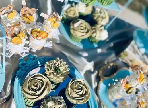 清新绿婚礼甜品台（需要提前1天预订，加急请联系经理13543373788） 商品图0