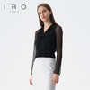 【2F】IRO春季新款法式轻奢女装性感气质网纱设计感短款长袖上衣 商品缩略图1