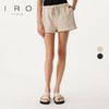 【2F】IRO春季新款法式轻奢女装休闲抽绳收腰LOGO纯棉短款卫裤 商品缩略图0