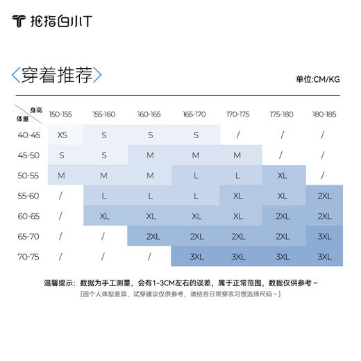拇指白小T时尚水云棉PLUS-女款无限系列 商品图4