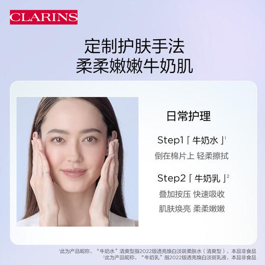 【品牌热卖】CLARINS娇韵诗新款美白水乳 商品图2