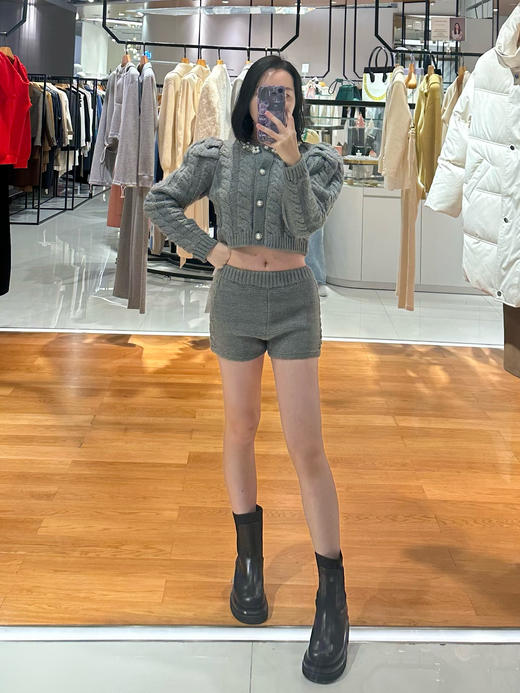 重工针织短裤 商品图2