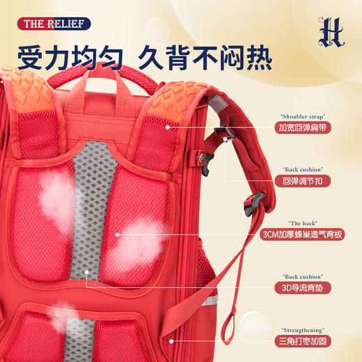 得力B19学生书包(个) 商品图4