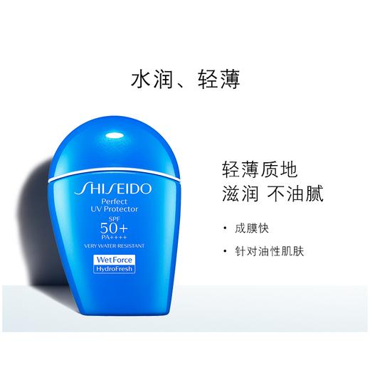 【品牌热卖】Shiseido资生堂白字蓝胖子防晒50ml 商品图0