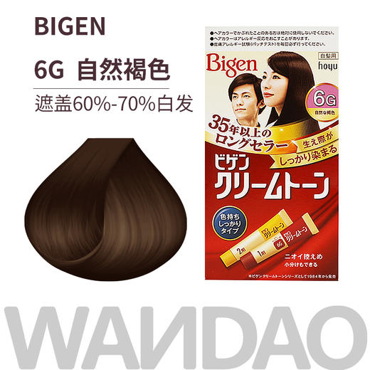 【日本直邮】美源 BIGEN染发膏【无中文标识 介意勿拍】 商品图5