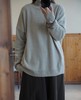 evam eva杏色黑色高领毛衣 商品缩略图0