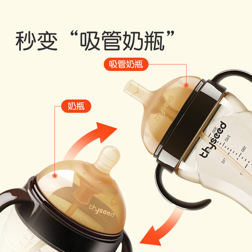 世喜大宝宝奶瓶（0-3个月）300ml不带吸管手柄 商品图4