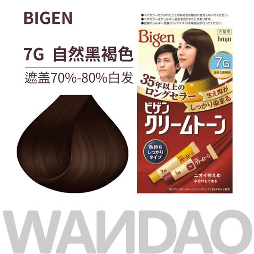 【日本直邮】美源 BIGEN染发膏【无中文标识 介意勿拍】 商品图4