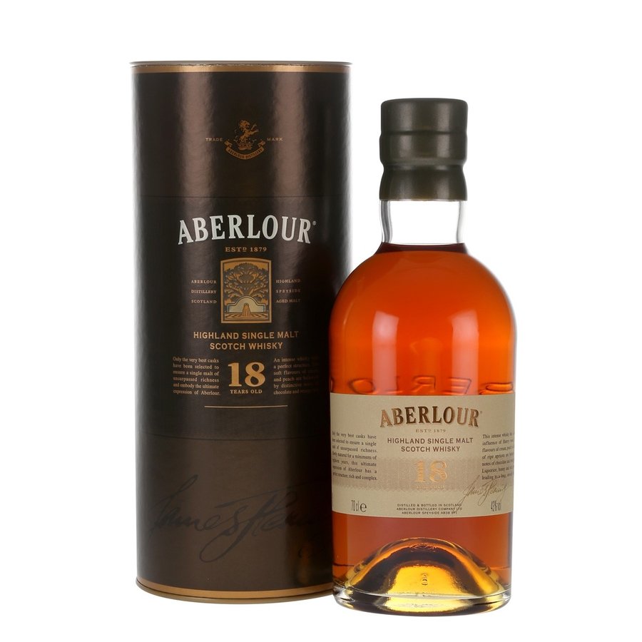 亚伯乐ABERLOUR 18年陈酿高地单一麦芽苏格兰威士忌