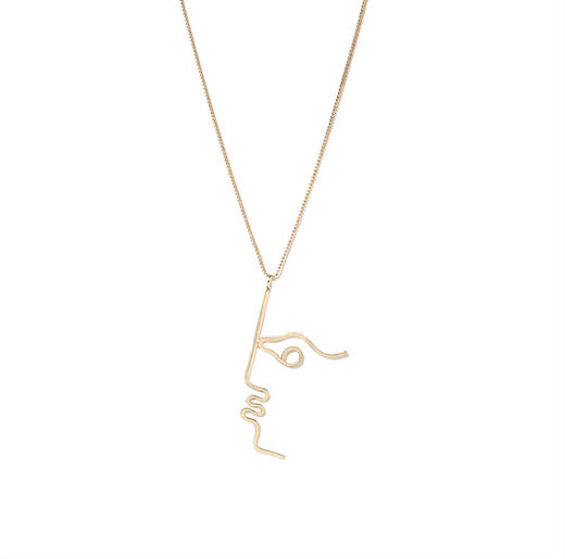 Salome Charly ZIRAV手工造型长项链 商品图3