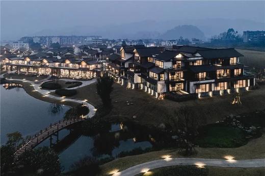 【峨眉高桥里涵田度假酒店】新晋网红高端酒店，春节可用！398元起住豪华私汤大床房+正餐+下午茶+早餐等，四面环山，对望金顶~ 商品图2