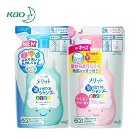 花王 儿童泡泡洗发水替换装240ml