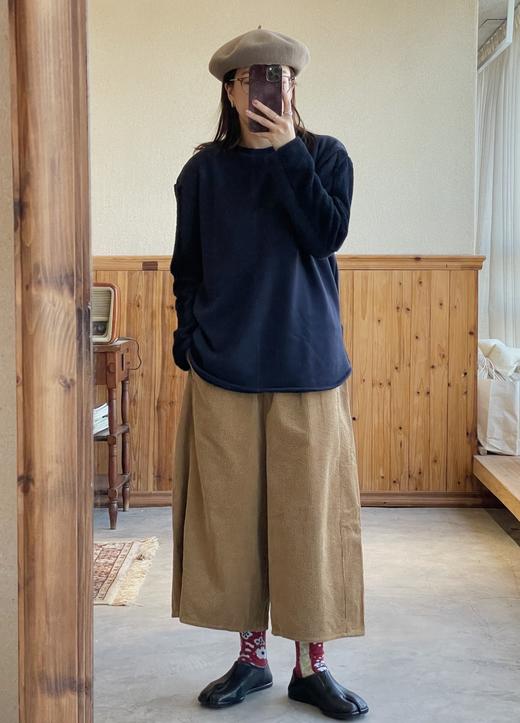 （5折）HAOLU卡其绿白藏蓝加绒卫衣 商品图10