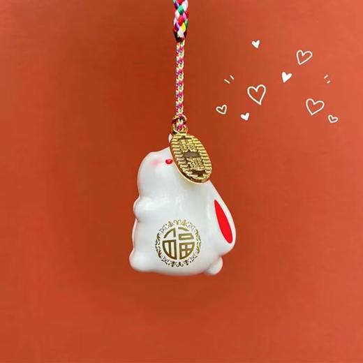 北高峰祈福小兔叽铃铛 商品图2