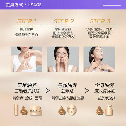Elizabeth Arden伊丽莎白雅顿金胶精华液30粒*3 商品图2