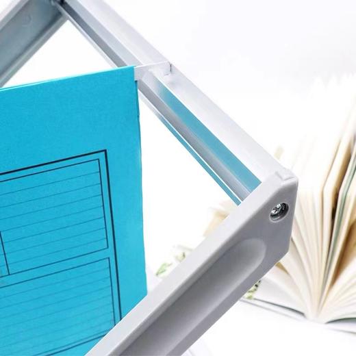 加厚塑料快捞架9351文件架耐用快劳夹a49351A挂吊夹架挂钩夹架文件夹9351F电脑劳夹收纳架分类资料文件夹 商品图3