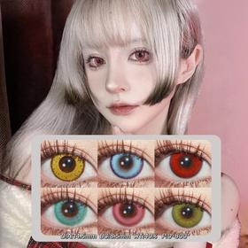 Cupid年抛·海绵宝宝&式守蓝&草莓冰&瓜神绿&海梦粉&菠萝冰·14.5mm 0-800度(无525/575)·cos显色款·(建议佩戴6个月左右更换)