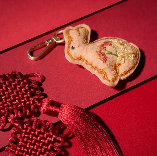 心艺手作：幸运兔挂饰 Lucky Rabbit Keyring 商品图2