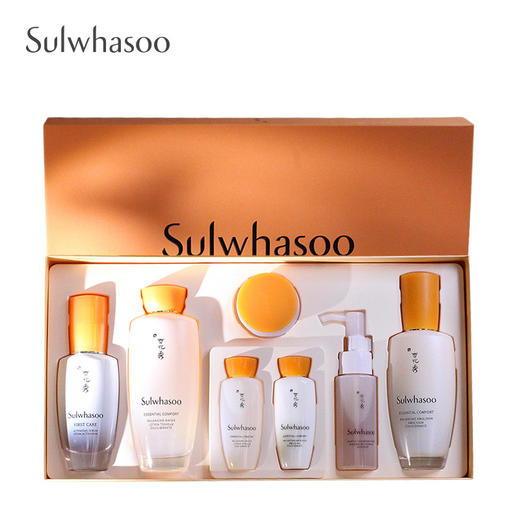 雪花秀 润致焕活肌本舒活小全明星套（正装：水150ml+乳125ml+精华60ml，赠品：水35ml+乳35ml+洁面50ml+面霜15ml） 商品图0