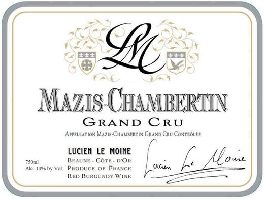 Lucien Le Moine Mazis Chambertin Grand Cru 路西安僧侣（玛兹-香贝丹特级园）红葡萄酒 2018 商品图0