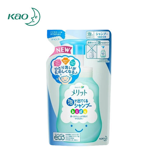 花王 儿童泡泡洗发水替换装240ml 商品图1