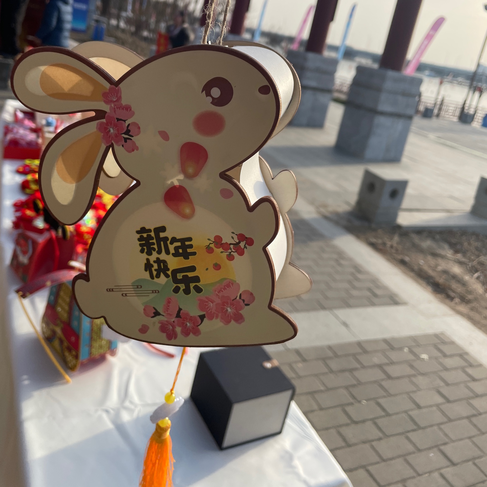 新年兔子灯笼-小