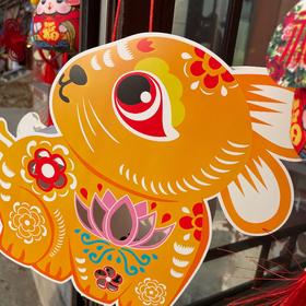 新年兔纸灯笼