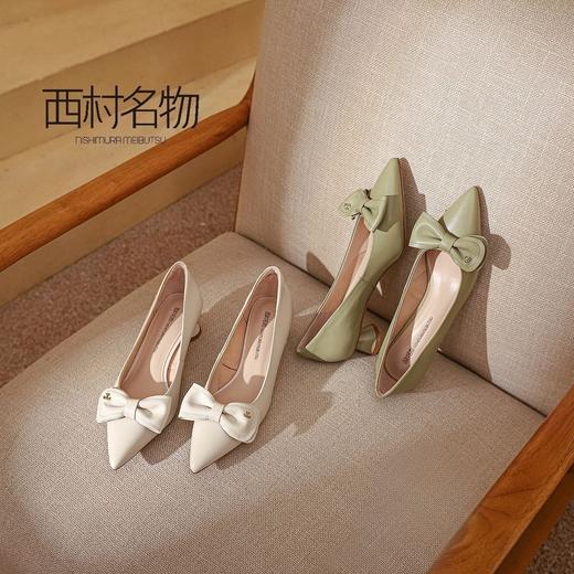 西村名物2022春季中跟单鞋T22AE17541 商品图0