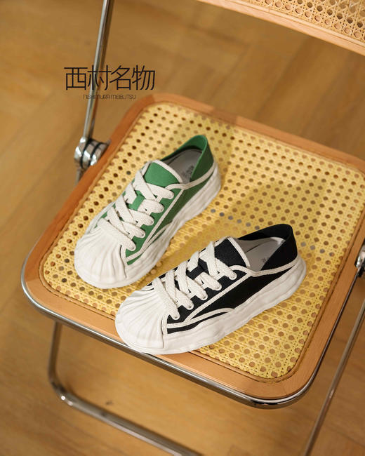 西村名物2022新款贝壳头溶解女春夏休闲ins潮鞋X22AM10651 商品图0