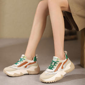 西村名物22年夏新款厚底老爹鞋10291