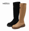 westory22秋冬新款女靴时尚高靴82052—82051 商品缩略图0