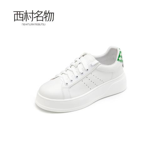 西村名物运动休闲鞋2022夏季新款棋盘麦昆舒适女鞋11511 商品图0