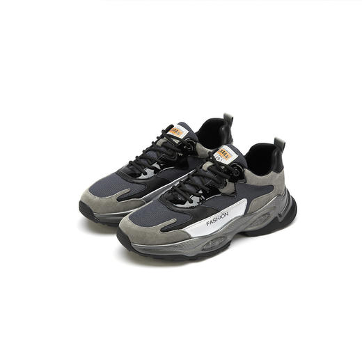 西村名物2021年秋冬商场同款男鞋韩版休闲鞋轻便防滑阿甘鞋小白鞋老爹鞋X11CW33541 商品图0