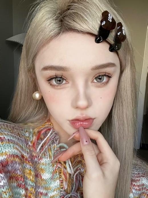 混血款推荐丨埃及青灰·Hushlens丨14.2mm（年抛/2片装） 商品图5