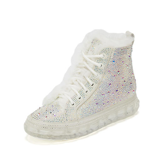 Westory2020年冬季新款满钻毛毛时尚运动款 W20DS80451 商品图0