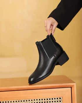 西村名物2021秋冬季新款休闲百搭短靴X21DS43811