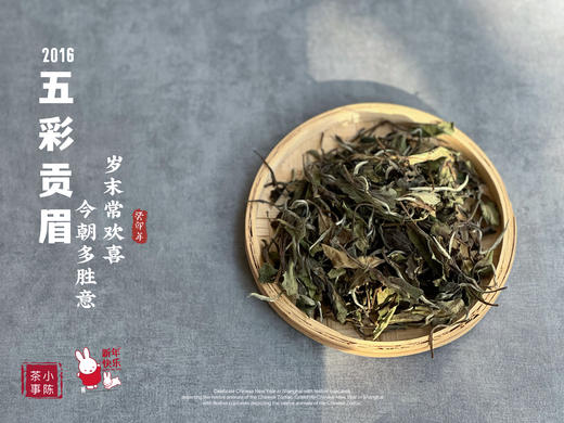 【顶尖高货】9年陈老白茶2016五彩贡眉，醇厚，浓郁，一切都是岁月的味道！ 商品图4