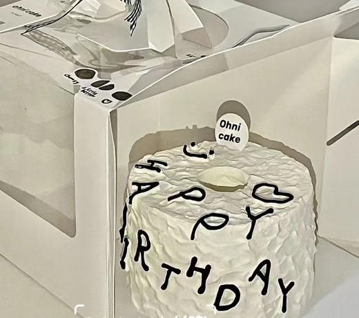 黑巢-黑巢-小清新蛋糕生日蛋糕 商品图0