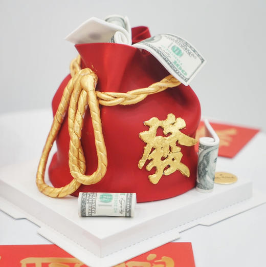 LITTLE WITCH喜庆财神钱袋蛋糕💰 商品图2