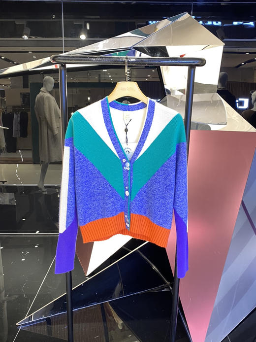 时尚两穿羊绒开衫 商品图0