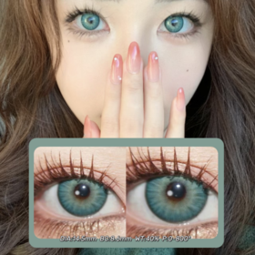 SummerBaby月抛·海岛·14.5mm 0-800度(有525/575) 非离子·(注：自身瞳孔大的宝宝可能会遮瞳 介意勿拍 拍下默认为能接受 遮瞳没有售后)