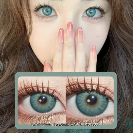 SummerBaby月抛·海岛·14.5mm 0-800度(有525/575) 非离子·(注：自身瞳孔大的宝宝可能会遮瞳 介意勿拍 拍下默认为能接受 遮瞳没有售后) 商品图0