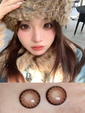 大直径推荐丨墨玫瑰·Leenscolor丨14.5mm（年抛/2片装）