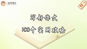 写好作文的100个实用攻略