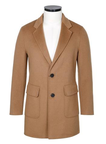 【绵羊毛双面呢】占姆士春秋男士商务绅士绵羊毛双面呢大衣英伦风保暖 商品图2